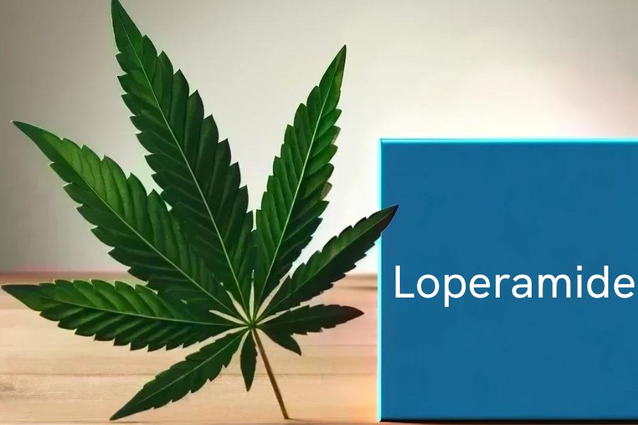 Cannabis y loperamida (por ejemplo, Imodium, Lopedium)